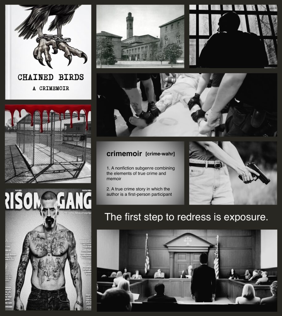 Book Chained Birds: A True Crime Memoir will expose prison abuse, gang violence, criminal justice failures