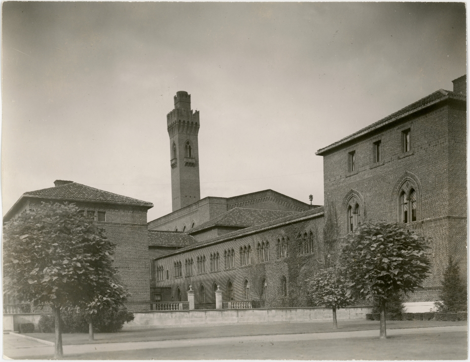 View of Lewisburg Penitentiary, Oct 9, 1947, Courtesy National Archives, photo no 129-G-78-10 25