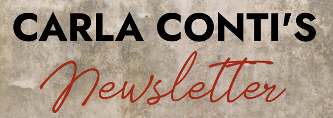 Alternative text - Sign up for Carla's newsletter!