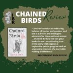 Busy launch day incudes more Chained Birds reviews, shoutouts, and a box of books