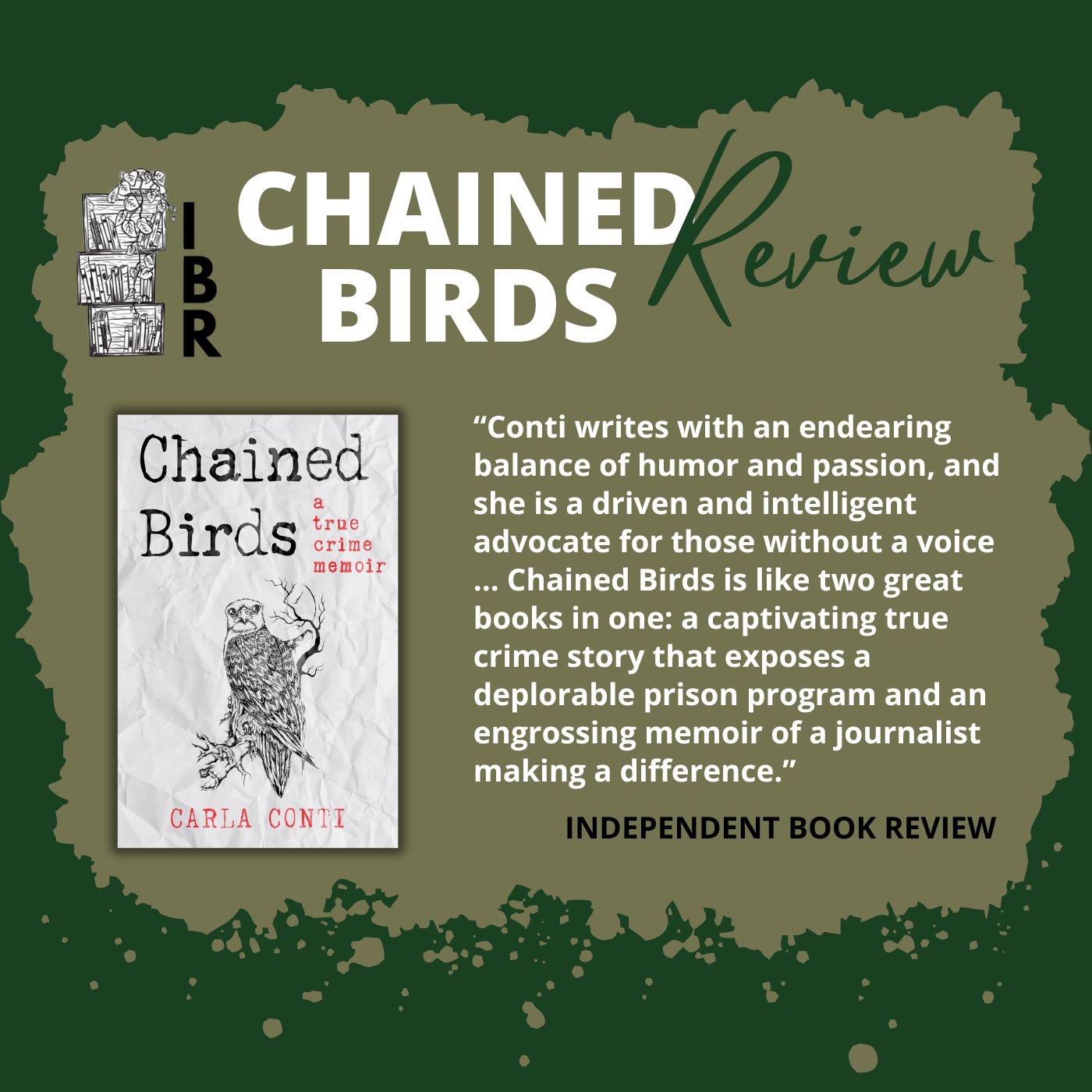 Busy launch day incudes more Chained Birds reviews, shoutouts, and a box of books