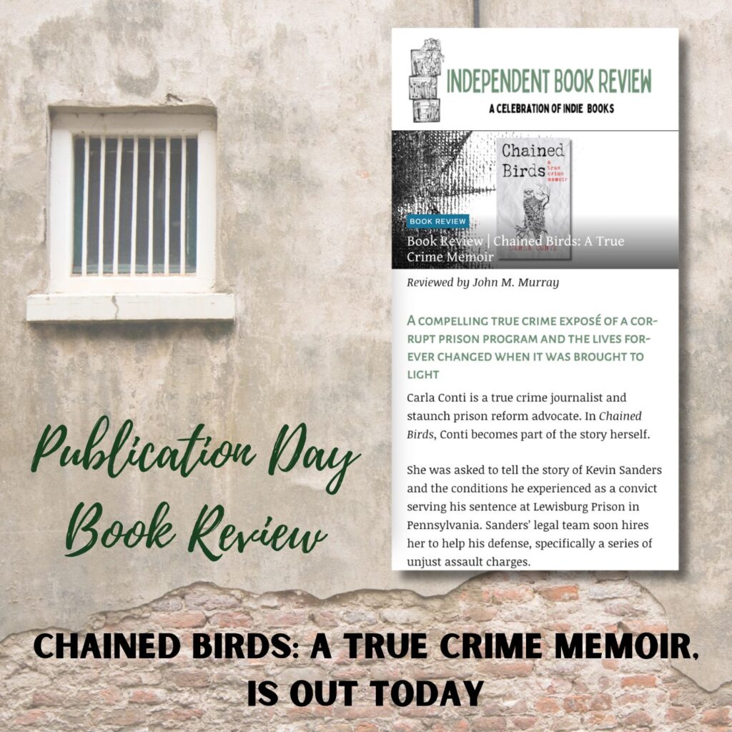 Chained Birds Independent Book Review Publication Day social media post