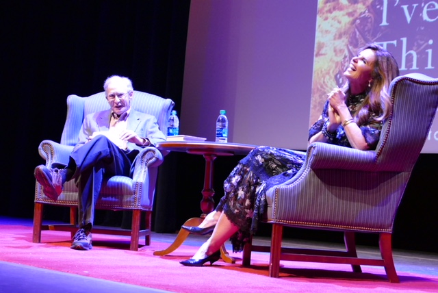 Larry Davidson interviews Maria Shriver at The Madison Theater for her book "I’ve Been Thinking: Reflections, Prayers, and Meditations for a Meaningful Life."