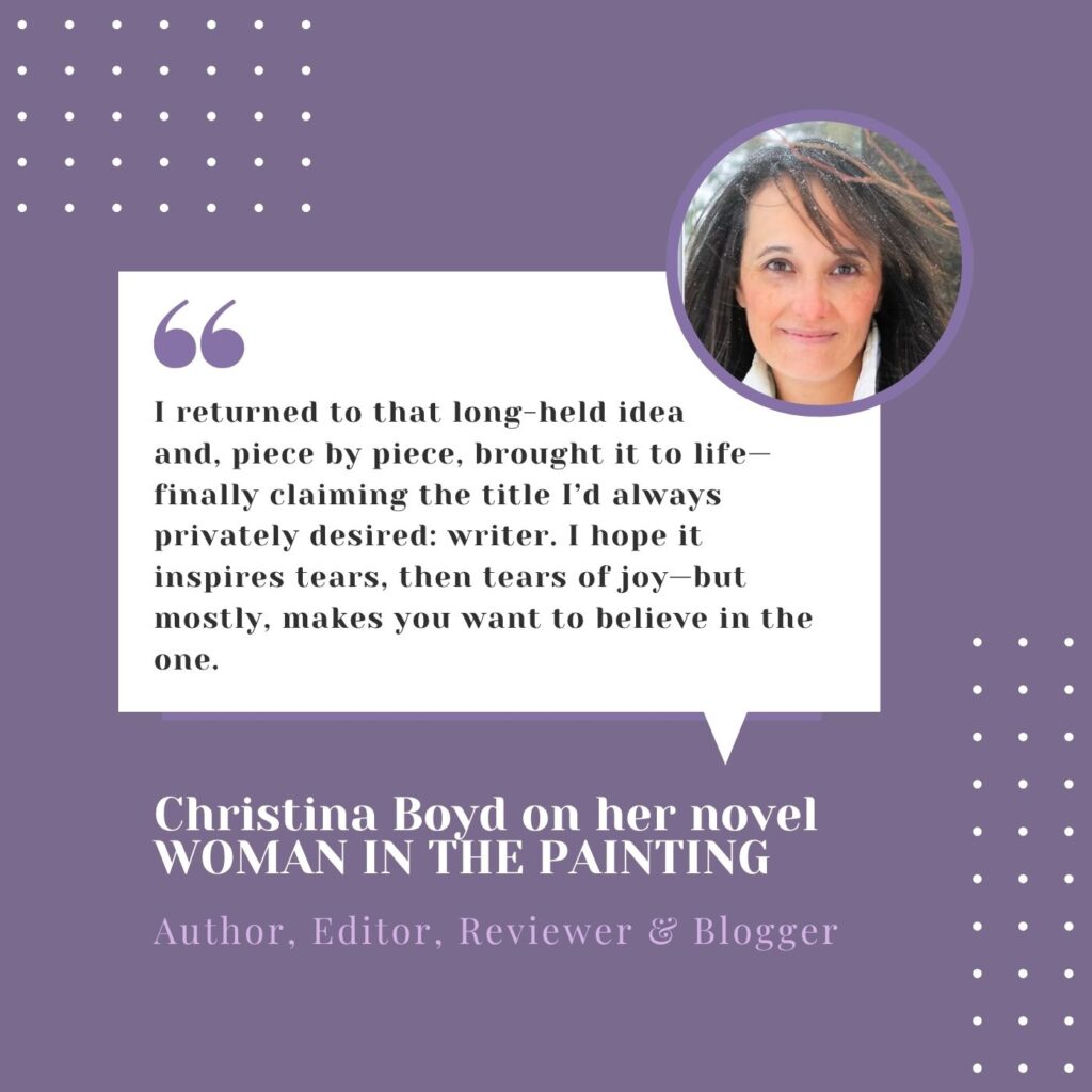 Author Christina Boyd wears many hats, including book editor, reviewer and blogger at The Quill Ink
