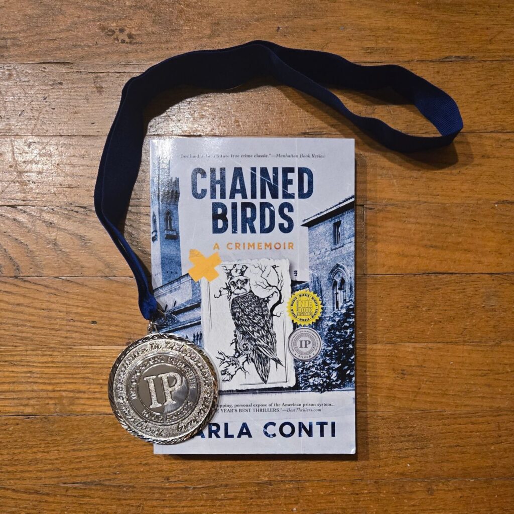 Speaking of awards, look what came in the mail this week: my 2025 Silver Medal for True Crime from the Independent Publisher Book Awards, aka the IPPY awards!