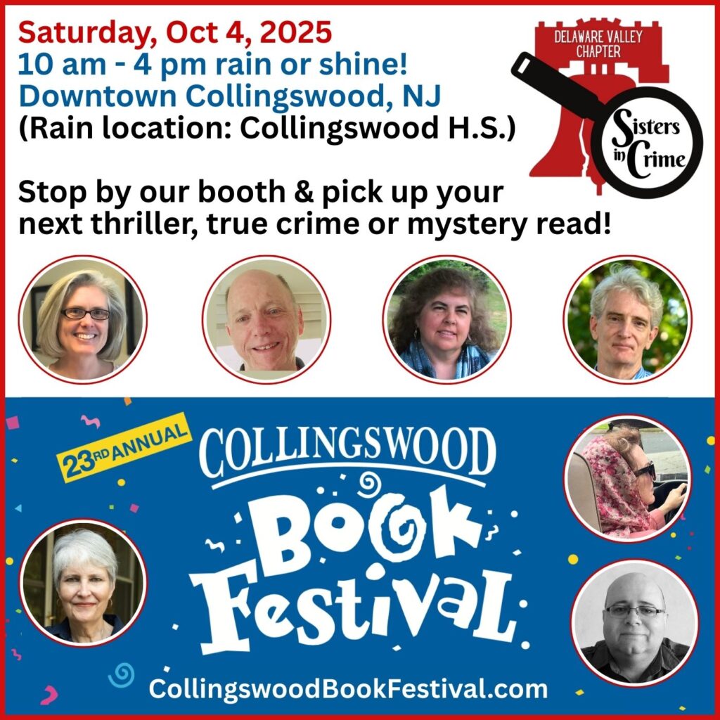 Countdown to the Oct. 4th Collingswood, NJ Book Festival!