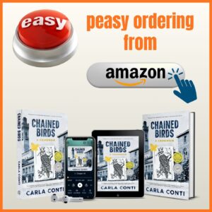 Easily order Carla Conti's CHAINED BIRDS: A CRIMEMOIR in eBook, audiobook, hardcover, or paperback on Amazon
