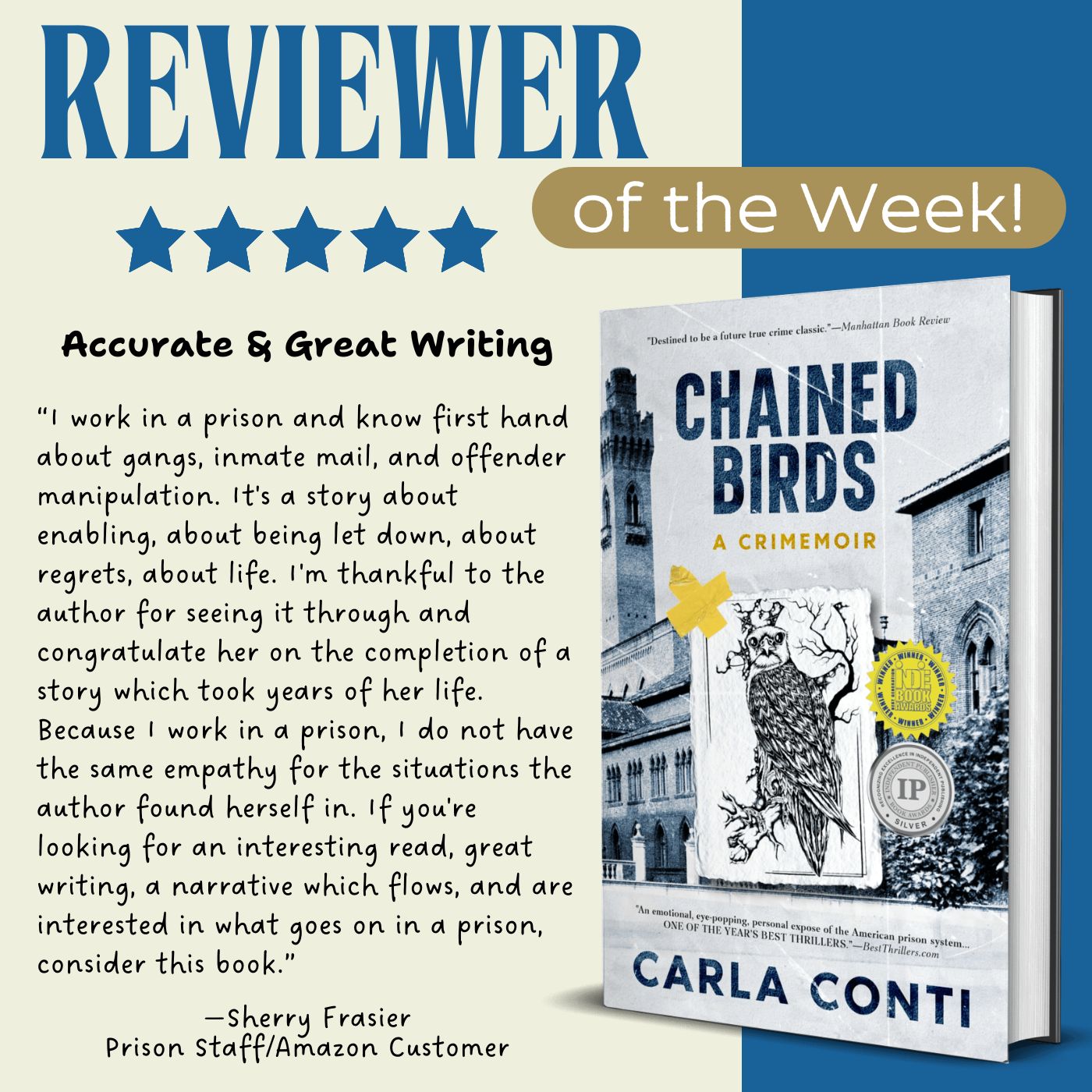 OCT-POSTED NEW-ROTW-Sherry Frasier Prison Staff