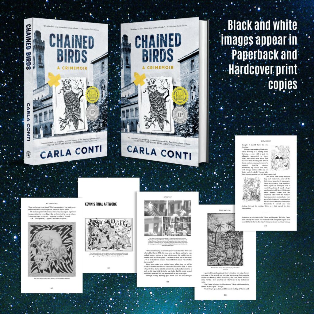 All images only appear in black and white in Paperback and Hardcover formats.