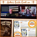 Cameron Santana, host of the Santana True Crime Podcast, Celebrates Chained Birds' Anniversary and Amazon Rankings with Author Carla Conti