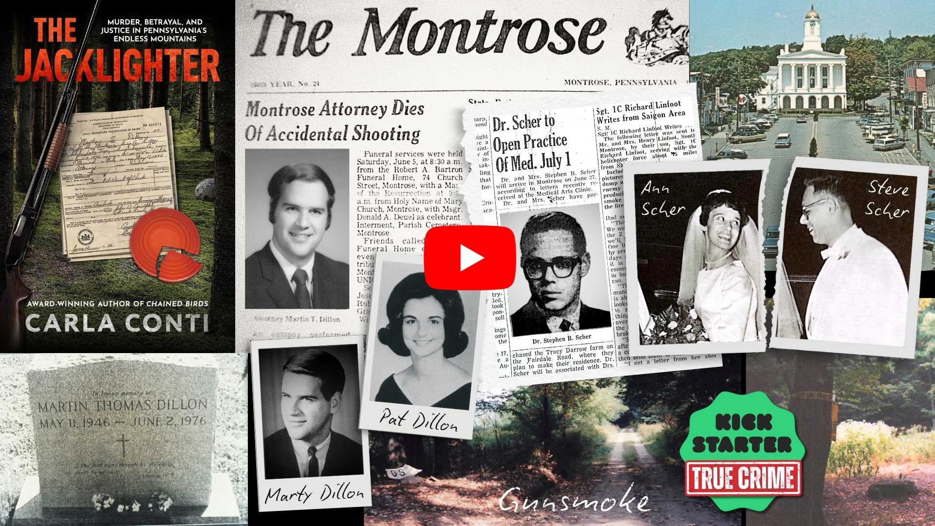 Watch The Jacklighter video trailer on Kickstarter. Carla Conti's next true crime book is part cold-case investigation and part small-town Gothic—a chilling story of deadly obsession and a two-decade fight to expose the truth.