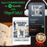 Sync print and eBook versions of Chained Birds on Spotify with PageMatch!