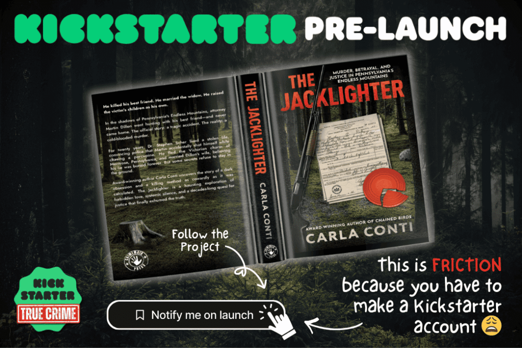 In marketing, friction refers to anything that slows down or discourages a person from taking action — even a small one, like clicking a button, and especially when having to make an account by giving an email, etc., as in Kickstarter.