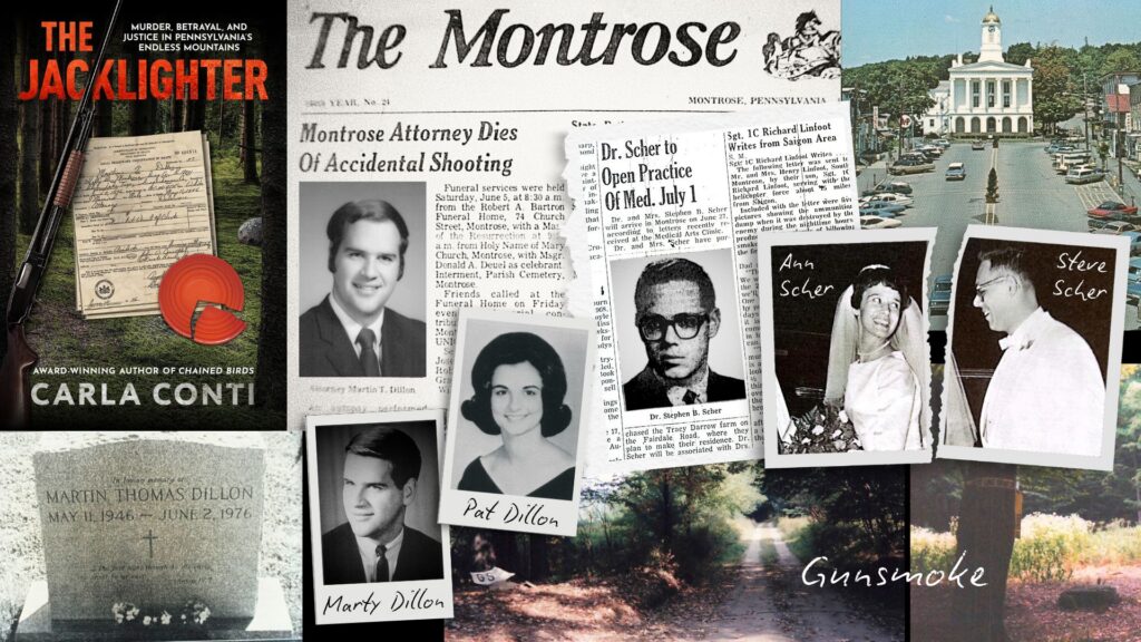 The Jacklighter: Murder, Betrayal, and Justice in Pennsylvania's Endless Mountains is Carla Conti's second true crime book. It releases in 2026.