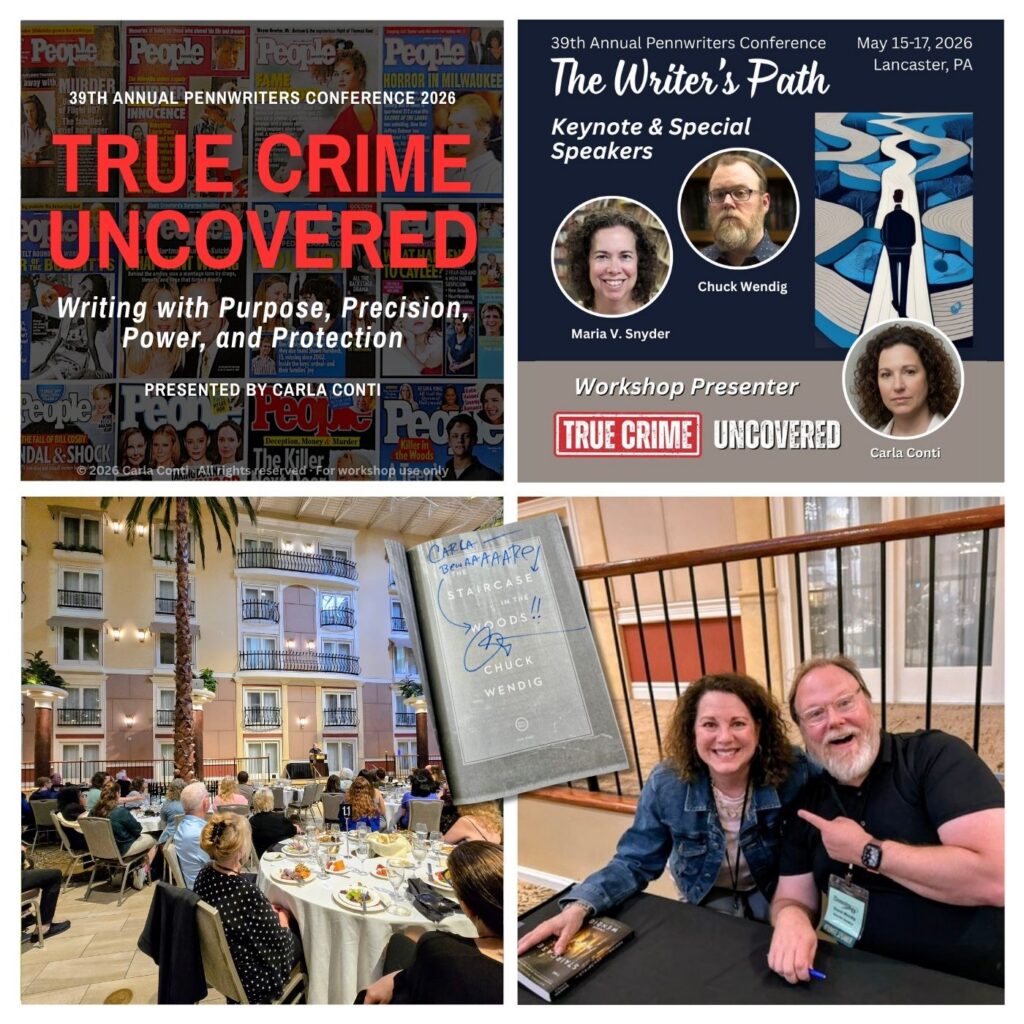Carla Conti returned as a workshop presenter for her second year attending the annual Pennwriters conference