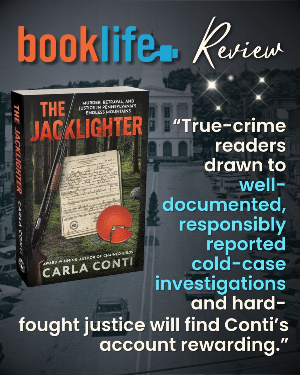 True-crime readers drawn to well-documented, responsibly reported cold-case investigations and hard-fought justice will find Conti’s account rewarding.